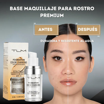 Changing Foundation™ Base Cosmética Adaptativa | Para todo tonos de piel